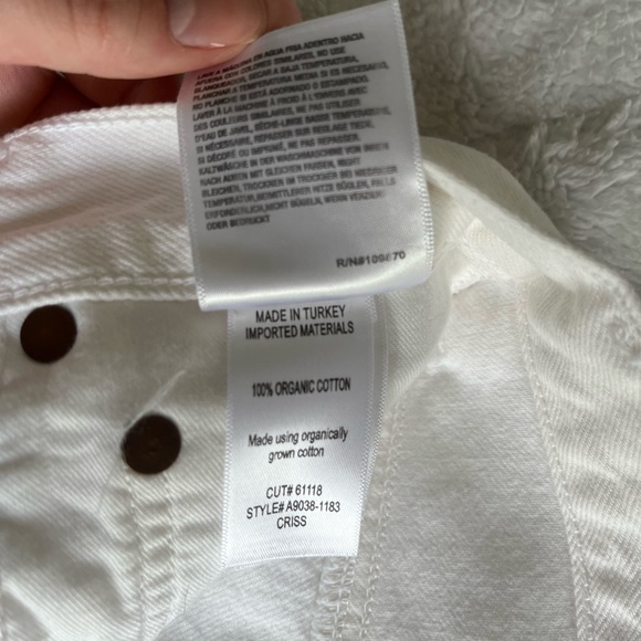 AGOLDE CRISS CROSS SHORTS - Picture 9 of 11